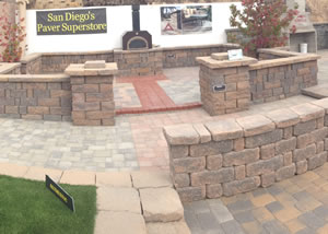 Outdoor Paver Display