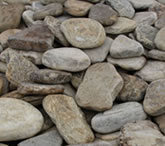 Hudson cobble 2-4, 6-8, 8-12, inch boulders