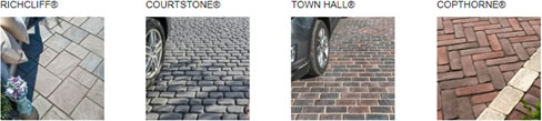Richcliff, Courtstone, Town Hall, Copthorne pavers